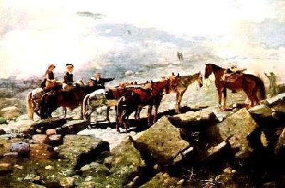 Winslow Homer Mt Washington oil painting picture